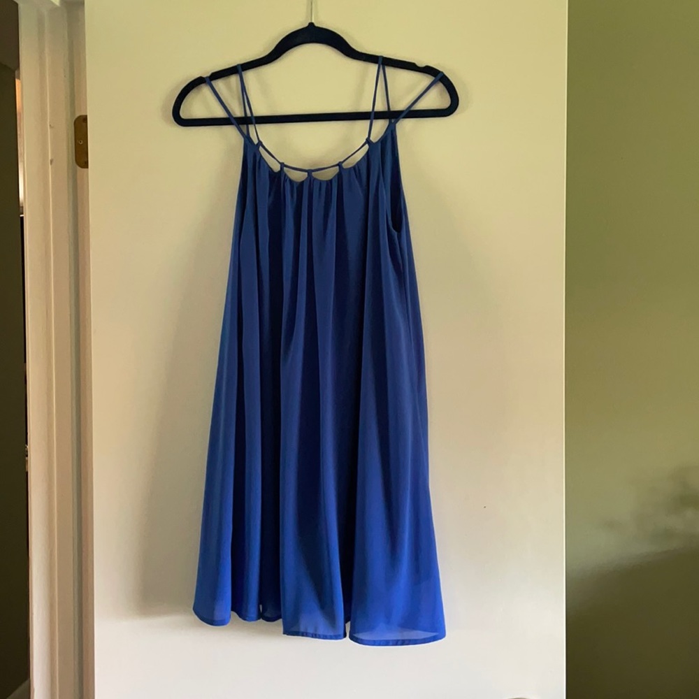 Blue day dress